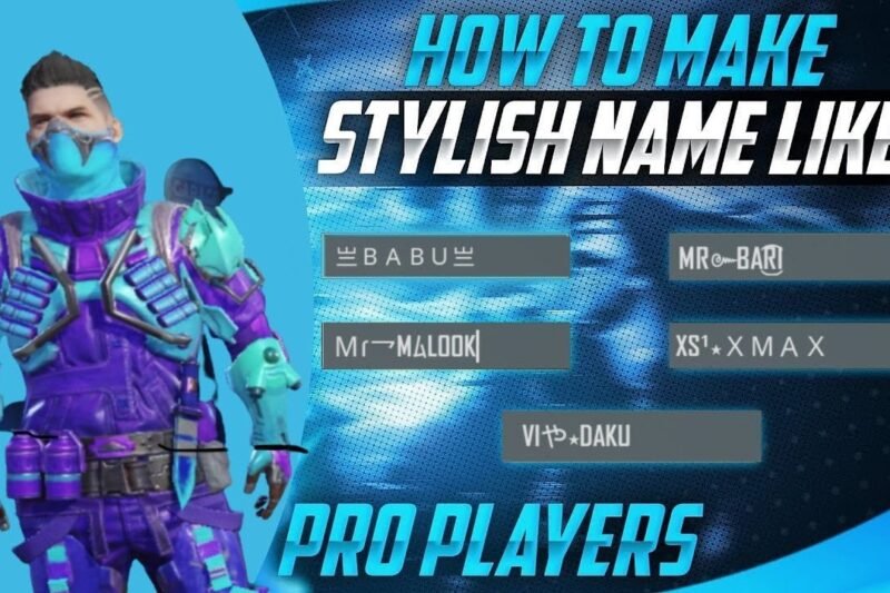Pro Player Style BGMI Names – Razor, Vertex, Gunxeler & More Short Tags
